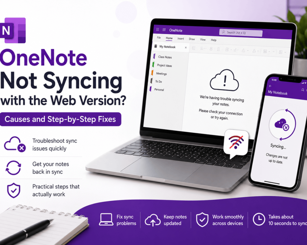 OneNote Not Syncing With the Web Version? Here’s How I Usually Fix It